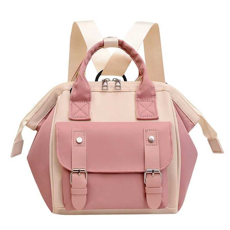 Diaper Bags Mommy multi-function 2023 new fashion mother and child carrying backpack double shoulder out mother light large capacity Y250227K1W5