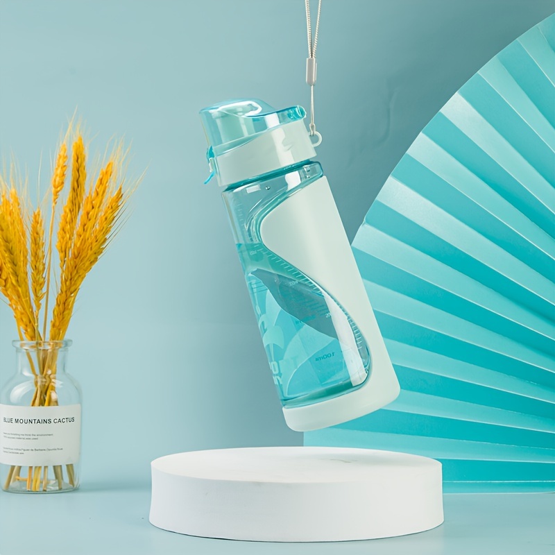 Plastic Space Cup Sports Cup Outdoor Portable Car Suction Logo Kettle With Cups Colorful Bottles Water Hold Plastic Bottle