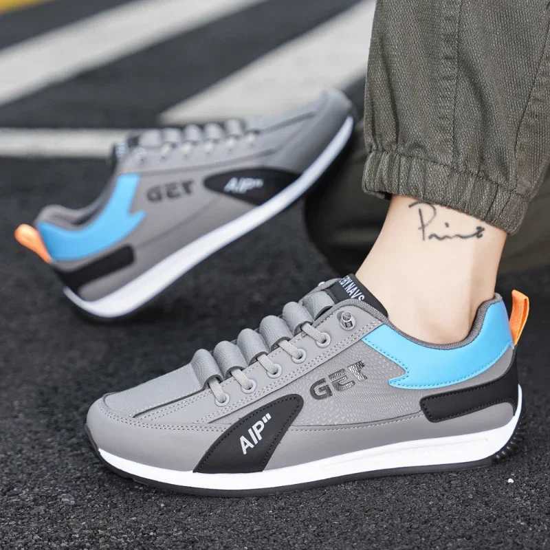 Mens 2024 new running shoes high-quality mens sports shoes fashionable outdoor casual shoes mens comfortable and breathable casual shoes Z250227