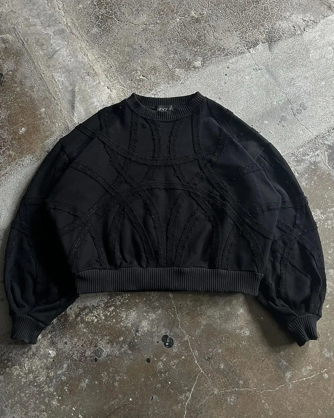 Streetwear Retro Patchwork Sweatshirt Y2K Long Sleeve Tops Mens Punk Rock Hip Hop n Oversized Pullover Hoodie Clothes 250227