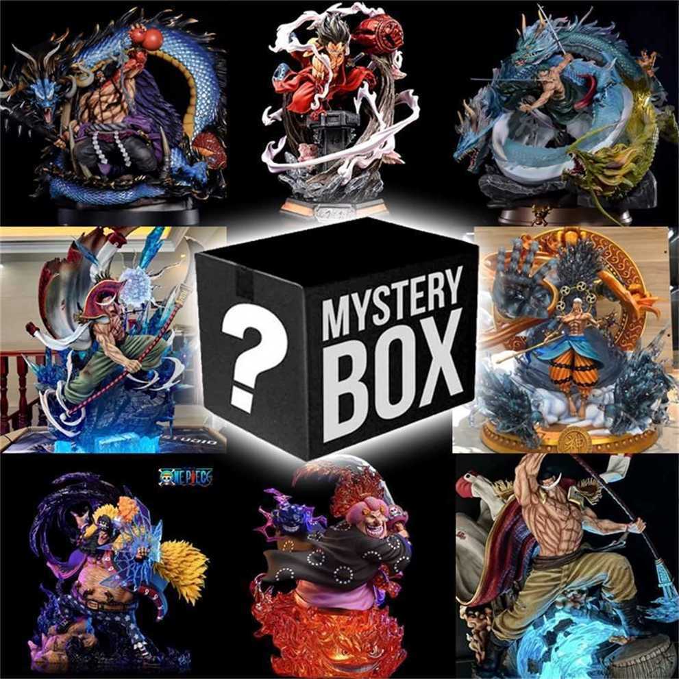 ONE PIECE Anime Figure Blind Mystery Shanks Teach Luffy Buggy Zoro Shanzhi Nami Lucky Random Person Surprise Box aa891