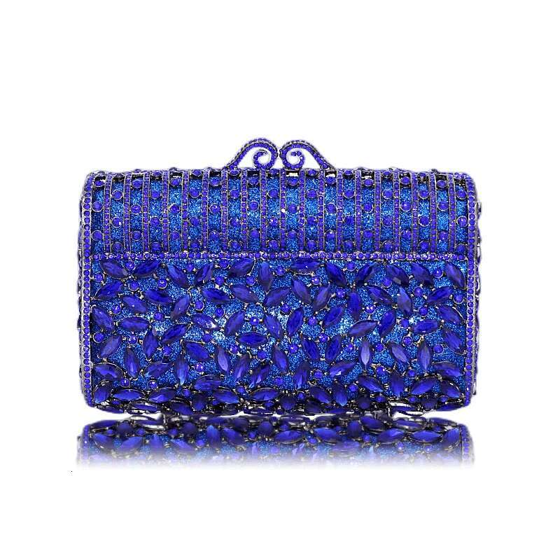 Fashionable Green wer Rhie Metal Women's Vintage Bag Designer Clutch Party HandBag Wedding Purse