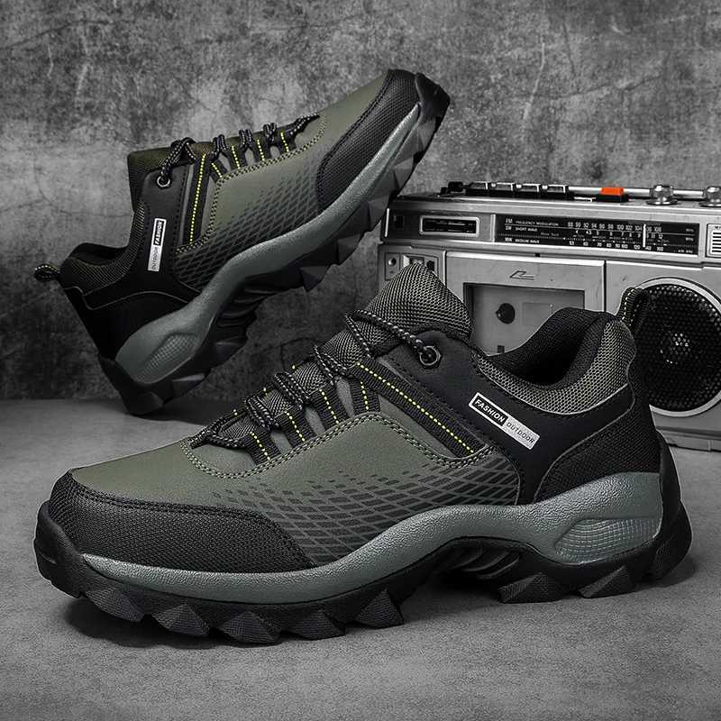 Men Sneakers Male Hiking Shoes Outdoor Waterproof Mountain Boots Mens Shoes Anti Slip Wear-resistant Tennis Shoes for Men Z250227