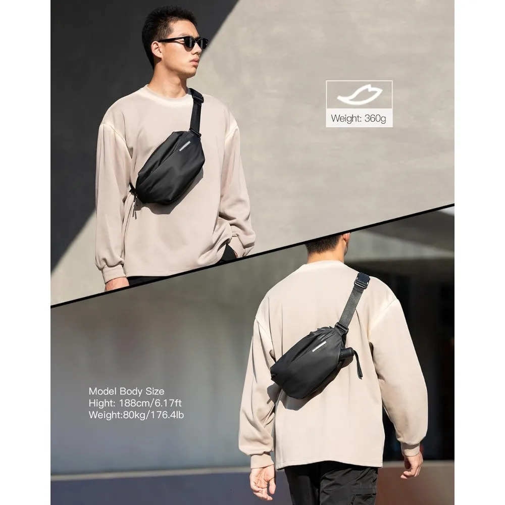 Ship from US Fashionable cross shaped bag with adjustable shoulder straps 250227FBB