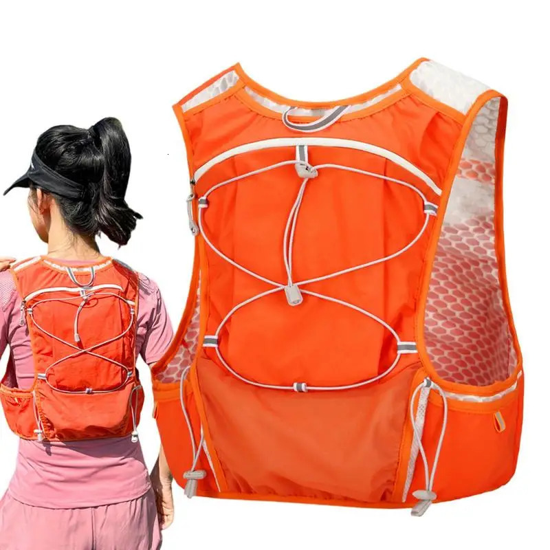Ship from US Waterproof vest backpack outdoor trail running lightweight water bladder bag leak proof 250227FBB