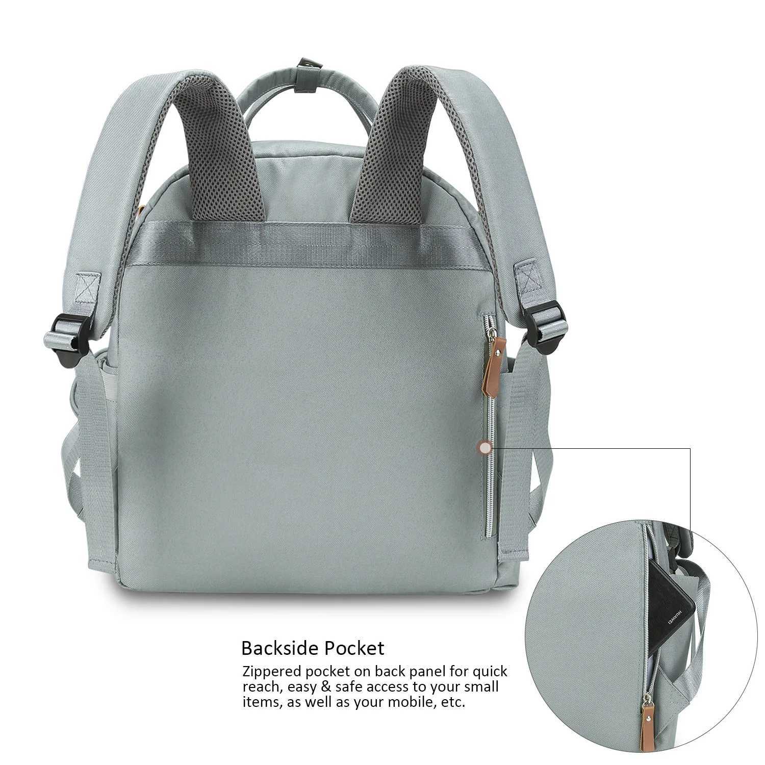 Diaper Bags Fashionable new baby diaper bag backpack multifunctional diaper bag organizer with hot milk bottle bag baby bag Y2502278DEH