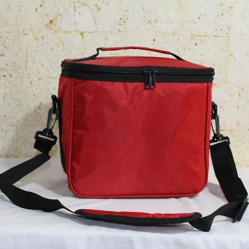 Ship from US Picnic Bag Cooler 600D Oxford Cloth Camping Insulated Portable Thermal Lunch Pouch With Shoulder Strap For 250227FBB