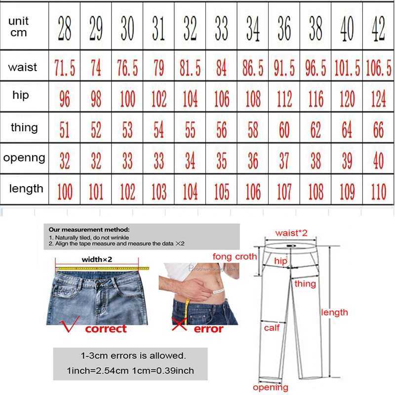 High Quality Men Casual Jeans Denim Hole Ruined Hip Hop Biker Straight Pants Male Casual Pants Plus Size X250227