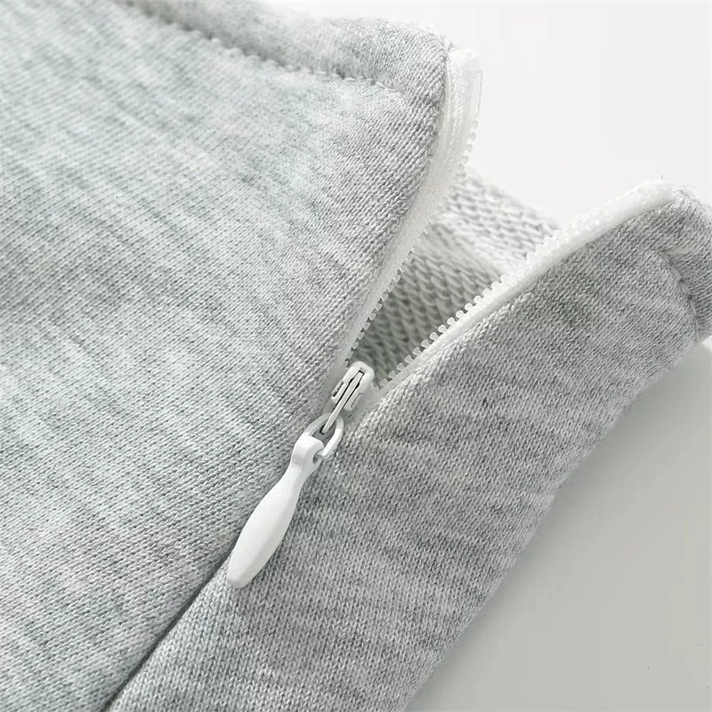 HOUZHOU Terry Fabric Y2K Mini Skirt Women Low Waist Wide Pleat Light Grey Sexy Vintage A-line Pleated Skirt Casual Skort Summer 250226