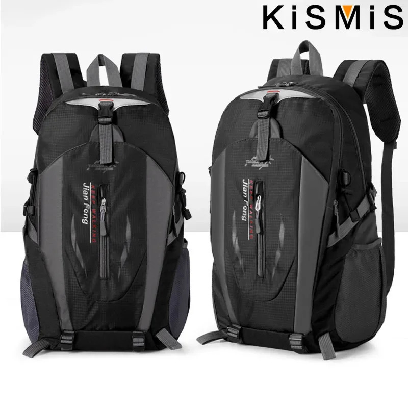 Ship from US Hiking Backpack 40L Lightweight Travel Mountaineering Waterproof Sport Bags Climbing Rucksack Men Accessories 250227FBB