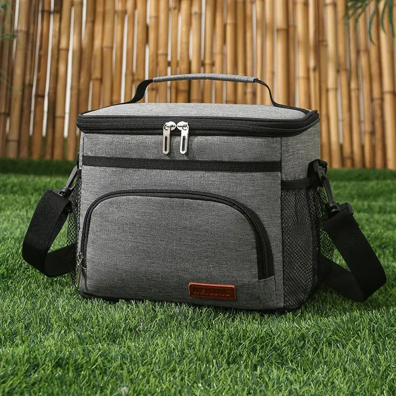 Ship from US Leakproof Cooler Tote Bags Large Capacity Bag Lunch Containers For Adults Reusable Box 250227FBB
