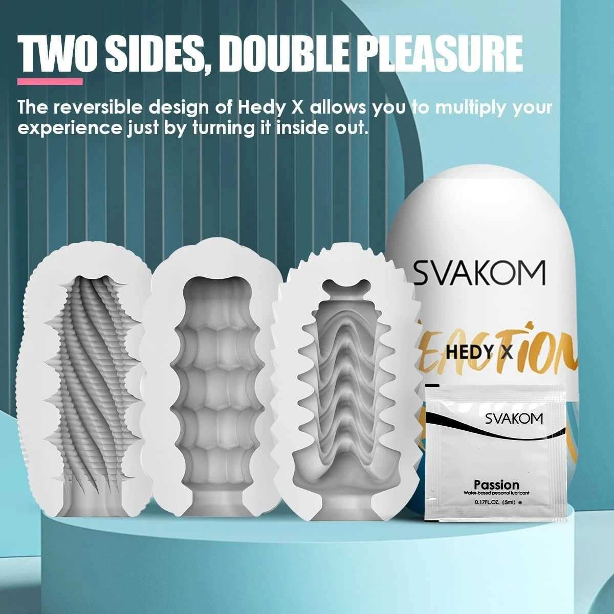 Hedy x Egg Men Masturbators Sex Toys Male Masturbators Sleeve Stroker Adult Toy for Mens Masturbation Orgasm PleasureXJ250227