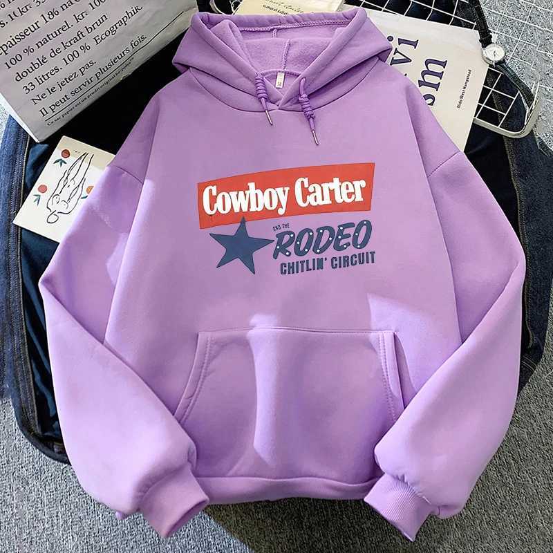 Cowboy Carter Fashion Hoodie Unisex Long Slve Pullover Sweater Cool Casual Harajuku Style L251018FMT8