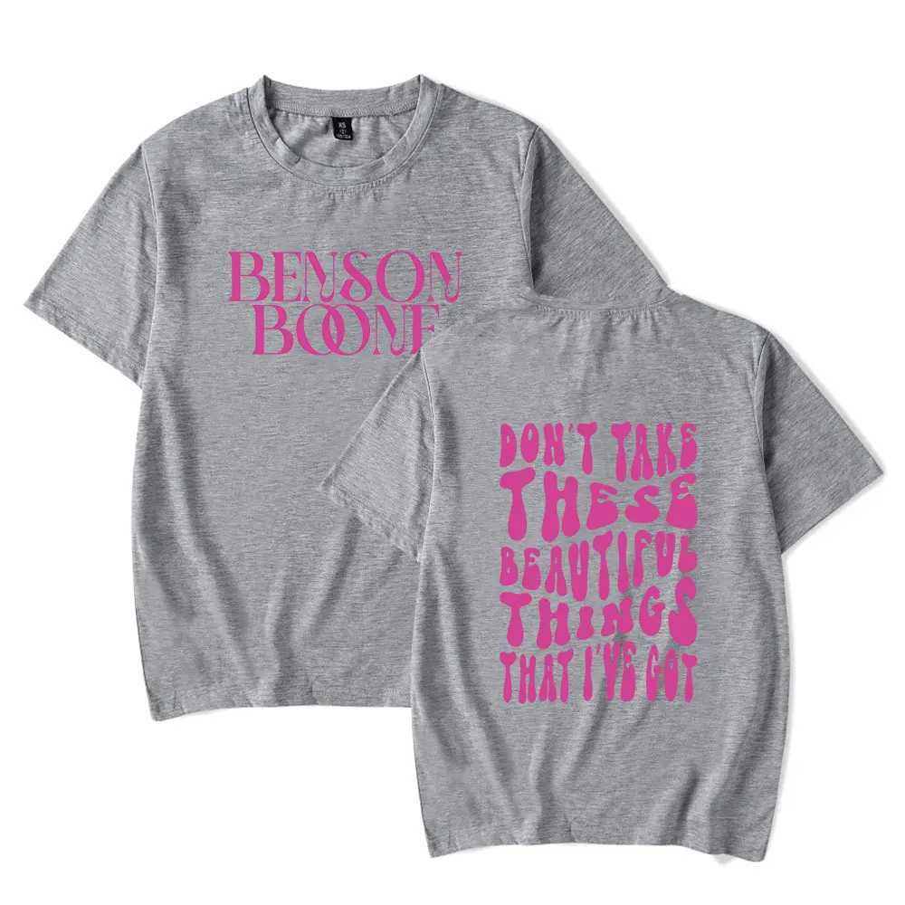 Benson Boone merch These Beautiful Things That I Got T Shirt Short Slve crewneck tshirt men/women trendy Top X250227