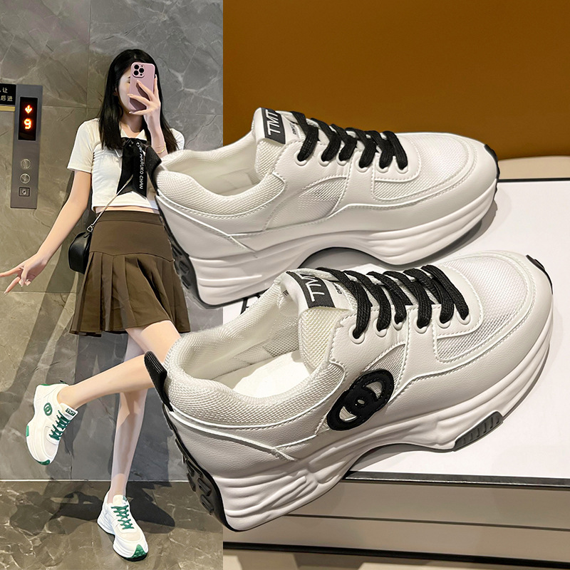 free shipping casual shoes designer trainers white green black mesh leather breathable outdoor sports runner running shoe sneakers