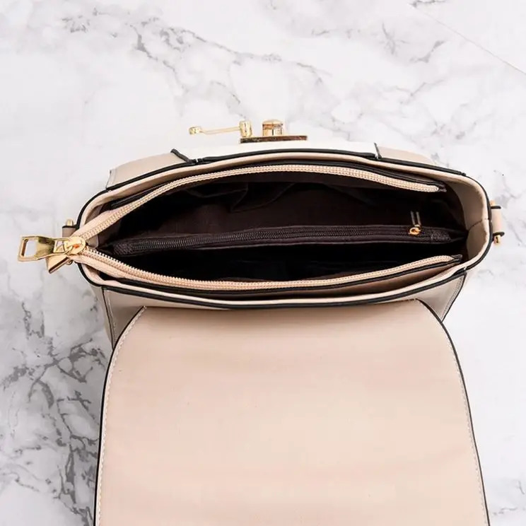 Ship from US L0458 Retro Small Jelly Contrast Leather One Shoulder Cross Body Beach Bag Suitable for Womens Handbags with Handle 250227FBB