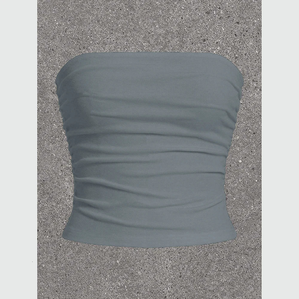 Mia Muse Womens Tank Summer Korean Plain Sleeveless Shoulder Tight Casual 250224Z