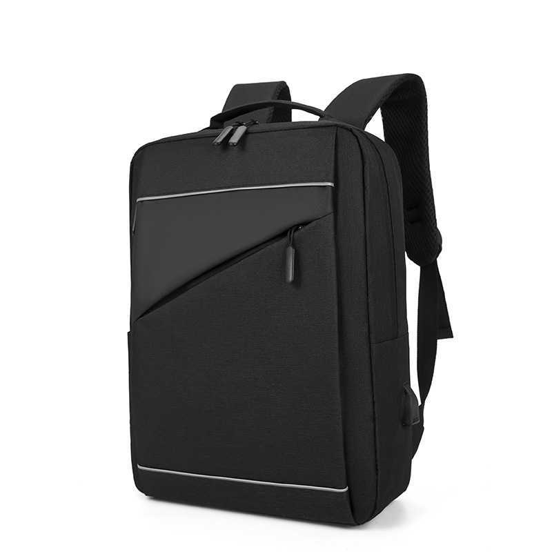 Backpack Mens Fashionable Large Capacity Backpack For Male High School Students Business Multifunctional Usb Charging Computer Bag Backpack Day Travel