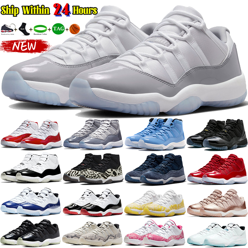 Mens 11 11s Basketball Shoes Designer Sneakers Grey Red White Black Pink Blue For Men Women Outdoor Sneaker Low Womens Fashion High Sports Trainers EUR 36-47