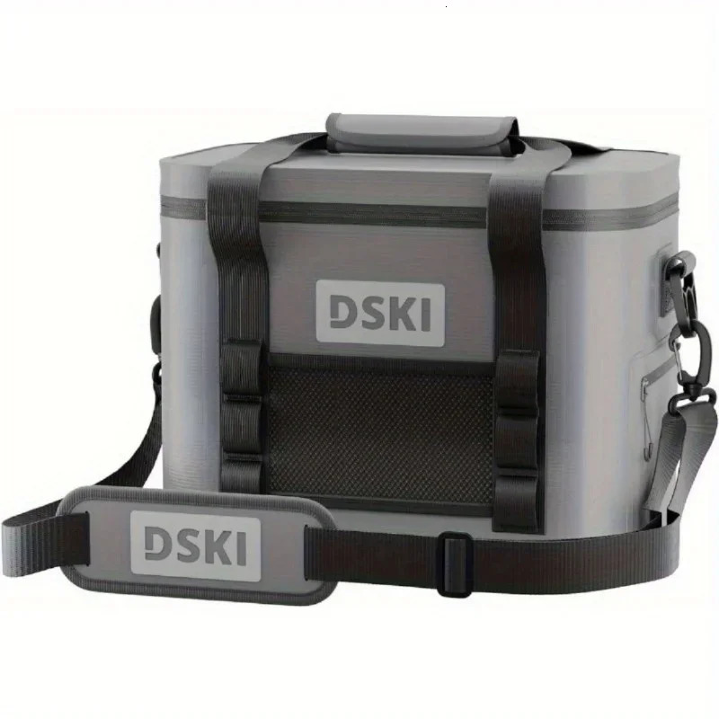 Ship from U.S. Foldable leak proof used as a beach soft surface cooler soft ice pack camping fishing multi person lunch bag 250227FBB