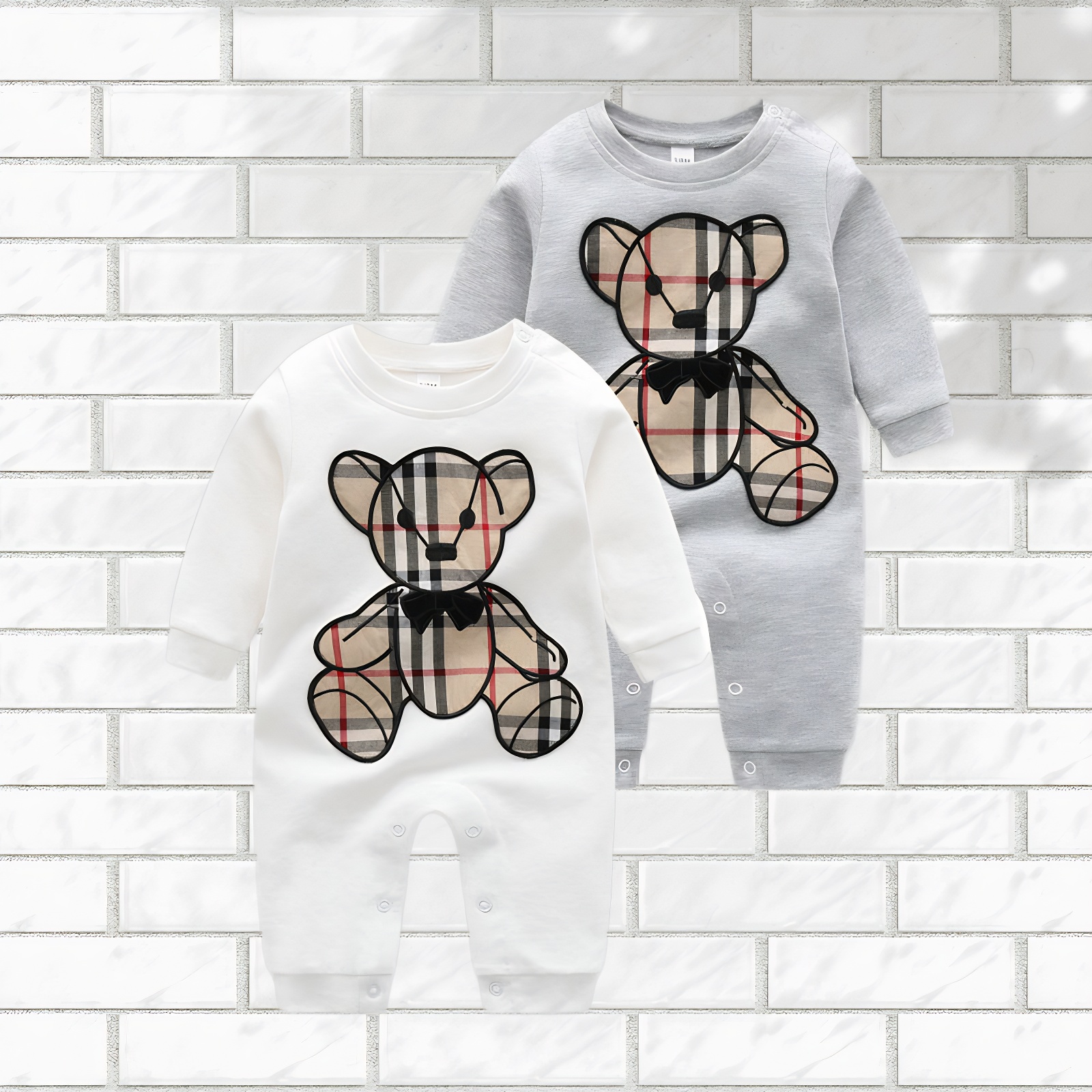 Kids Designer Baby Newborn Rompers New Jumpsuits Embroidery is lovely Girls Boys Clothes Romper Overalls Jumpsuit Bodysuit Children's clothes 099889B