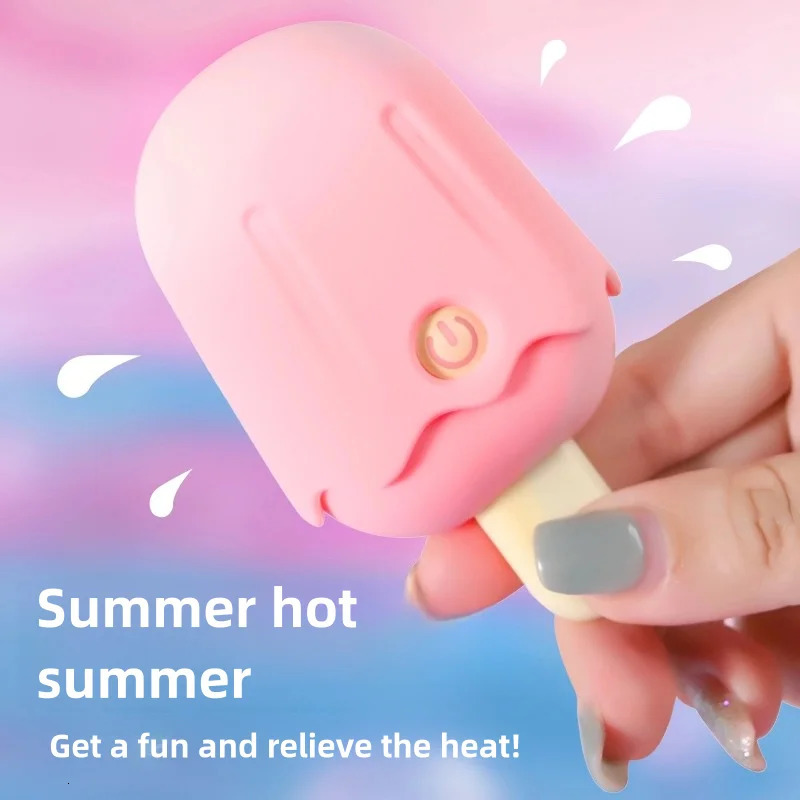 Ice cream portable vibrating sucking masturbation massager clitoris nipple vibrating sucking stimulator sex toys adult products 250227