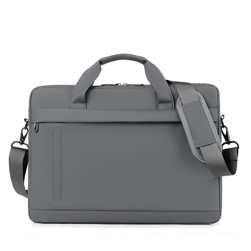 Ship from US n Brief of Simple Cross Sectional Computer Accessories for Mens Large Capacity Business Laptop Bag 250227FBB
