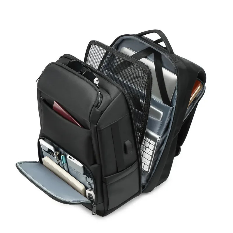 Ship from US Large Capacity MultiFunction Backpack Bag Usb Charging Waterproof Travel Bags Fashion Laptop Lightweight Bagpacks 250227FBB