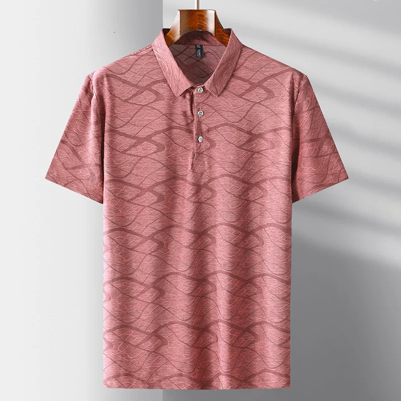 Summer Polo Shirts Men Fashion Casual 10XL 11XL Plus Size Shirt Men Big Breathable 250225