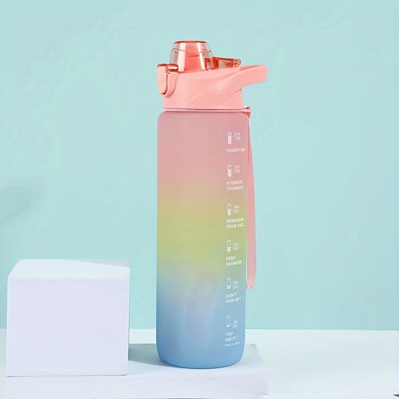 Hot Sale in Europe Water Bottles Motivational Bpa Water Bottle With Motivational Time Marker