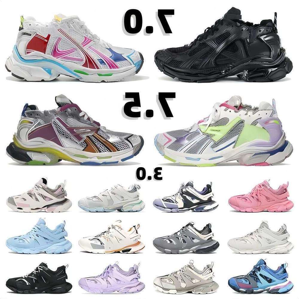 7 Designer 7.5 3.0 Men Dress Black Green runner 7 Leather Free Grey Light Purple Yellow White Womens Mens Shoes track 3.0 Big Size 13 Sneakers Trainers