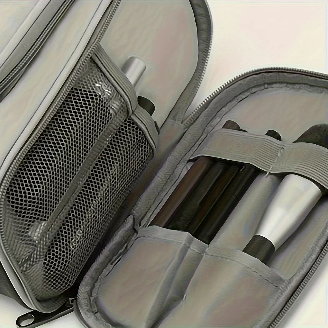 Ship from US 1pc Premium Durable Hanging Toiletry Bag Waterproof PU Leather Foldable WetDry Separated Stylish Travel Cosmetic Organiz w250227FBB