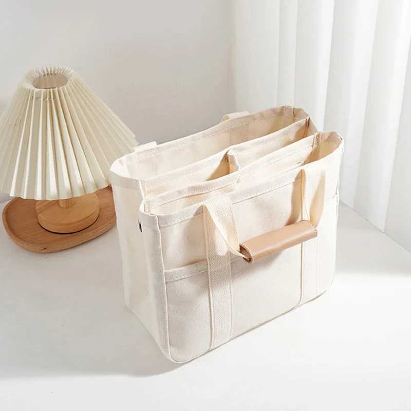 Diaper Bags Korea Style Newborn Baby Care Diaper Bag Mummy Shoulder Bag Embroidery Quilted Stroller Diaper Storage Organizer Large Handbags Y250227RNS