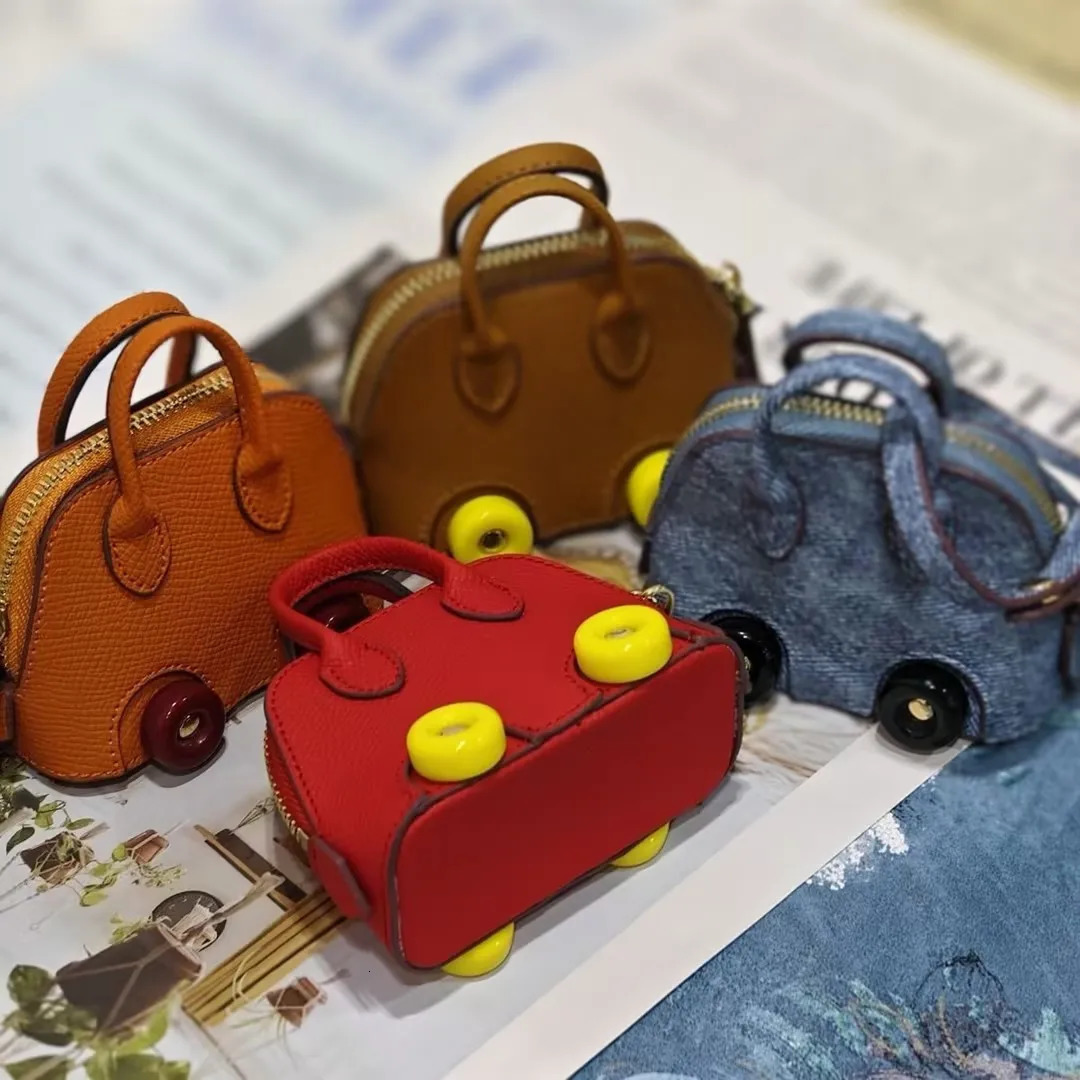 Ship from US Womens mini charm bag used for handbags and wallets cute handbag keychain 250227FBB