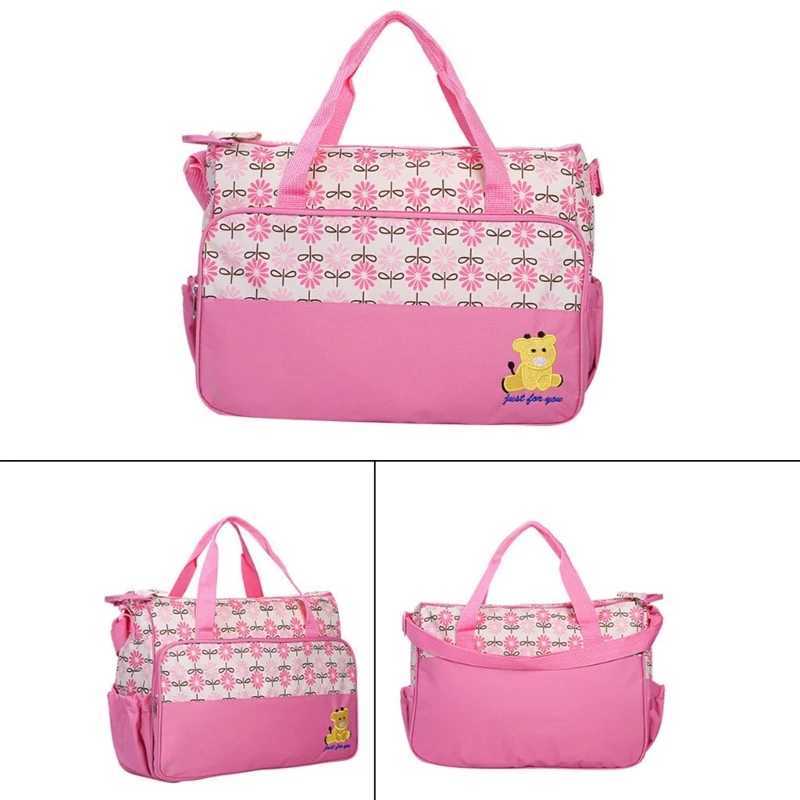 Diaper Bags 5pcs Maternity Bag Set Including Diaper Mat Meal Bag Multifunctional for Hospital and Daily Outings Baby Diaper Storage Y250227CI03
