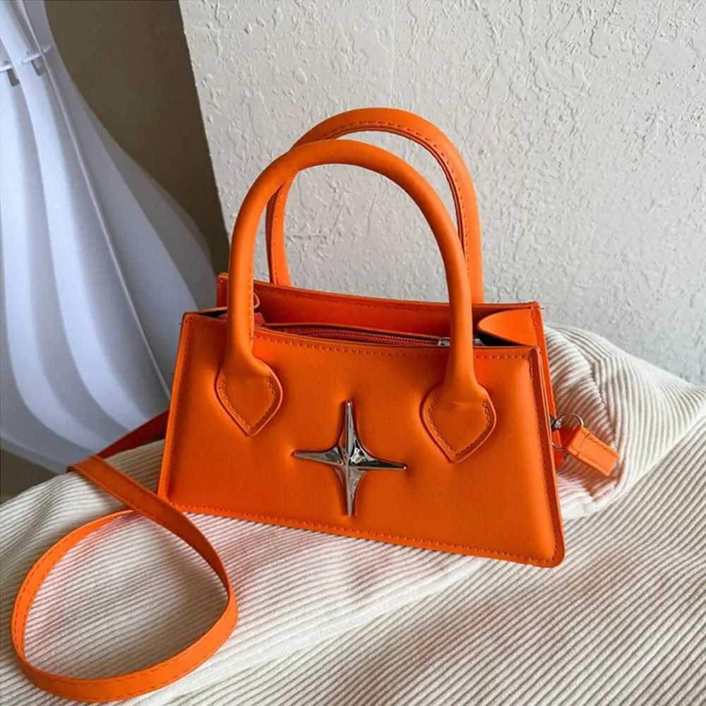 Quadrangular Star Design Shoulder Bag PU Leather Cross Body Bag Mini Strap Bag Womens HandbagXJ250227