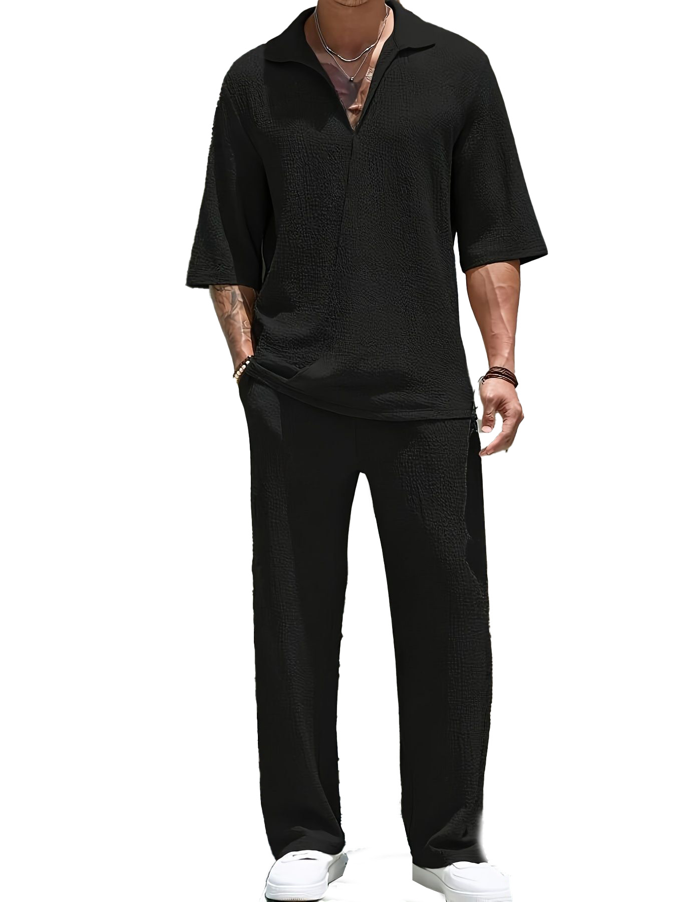 New pants Mens Tracksuits Blouse Outdoor Sports Men designer shirts Cardigan Two Piece Pants Set Short Sleeve T-shirt Pants Casual Outfits Jogging Sui