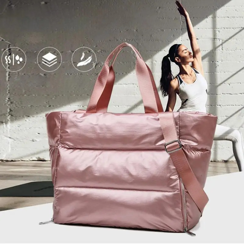 Ship from US Large Capacity Outdoor Waterproof Travel Bags Wet Dry Separation Bag Portable Shoulder Sports Gym for Fitness 250227FBB