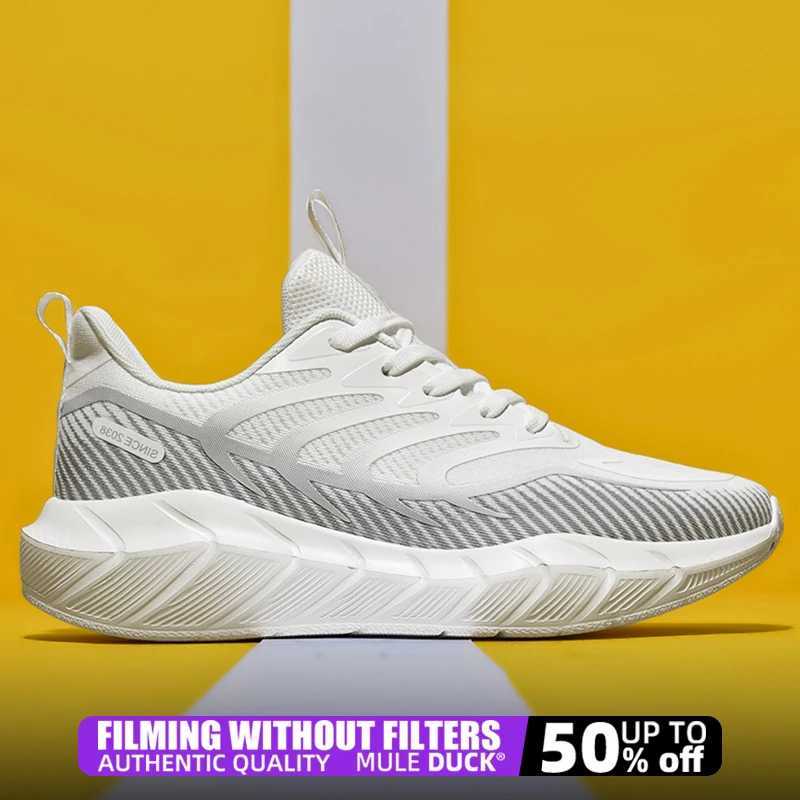 Specialty Carbon Plate Sports Running Shoes Marathon Air Cushion Men Breathable Lightweight Women Comfortable Nonskid Sneakers Z250227