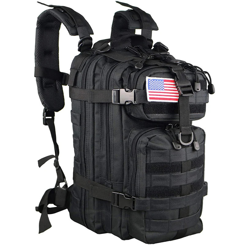 Ship from US LQARMY 35L Tactical Backpack Molle Assault Rucksack Men Women Backpacks Travel Camping Hunting Hiking 250227FBB