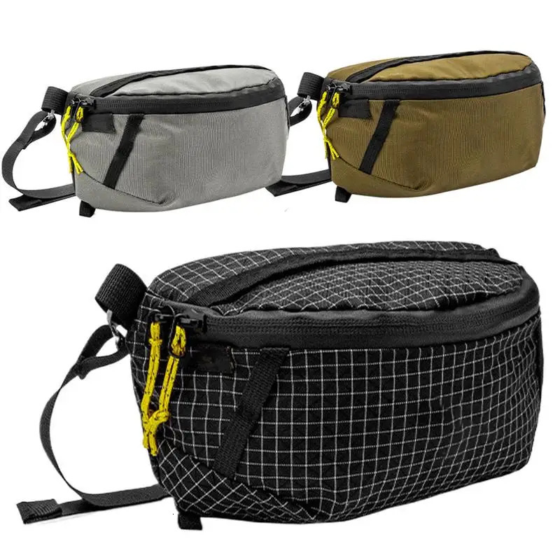Ship from US Portable outdoor waist bag with adjustable hiking shoulder strap mountain running bicycle backpack used for camping and trips 250227FBB