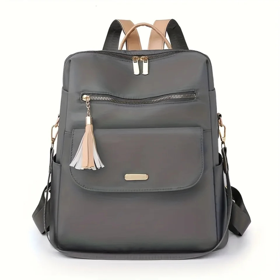 Ship from US Stylish AntiTheft Convertible Backpack Purse Versatile Simple Travel Daypack for Women Fashionable Casual School Knapsack 250227FBB