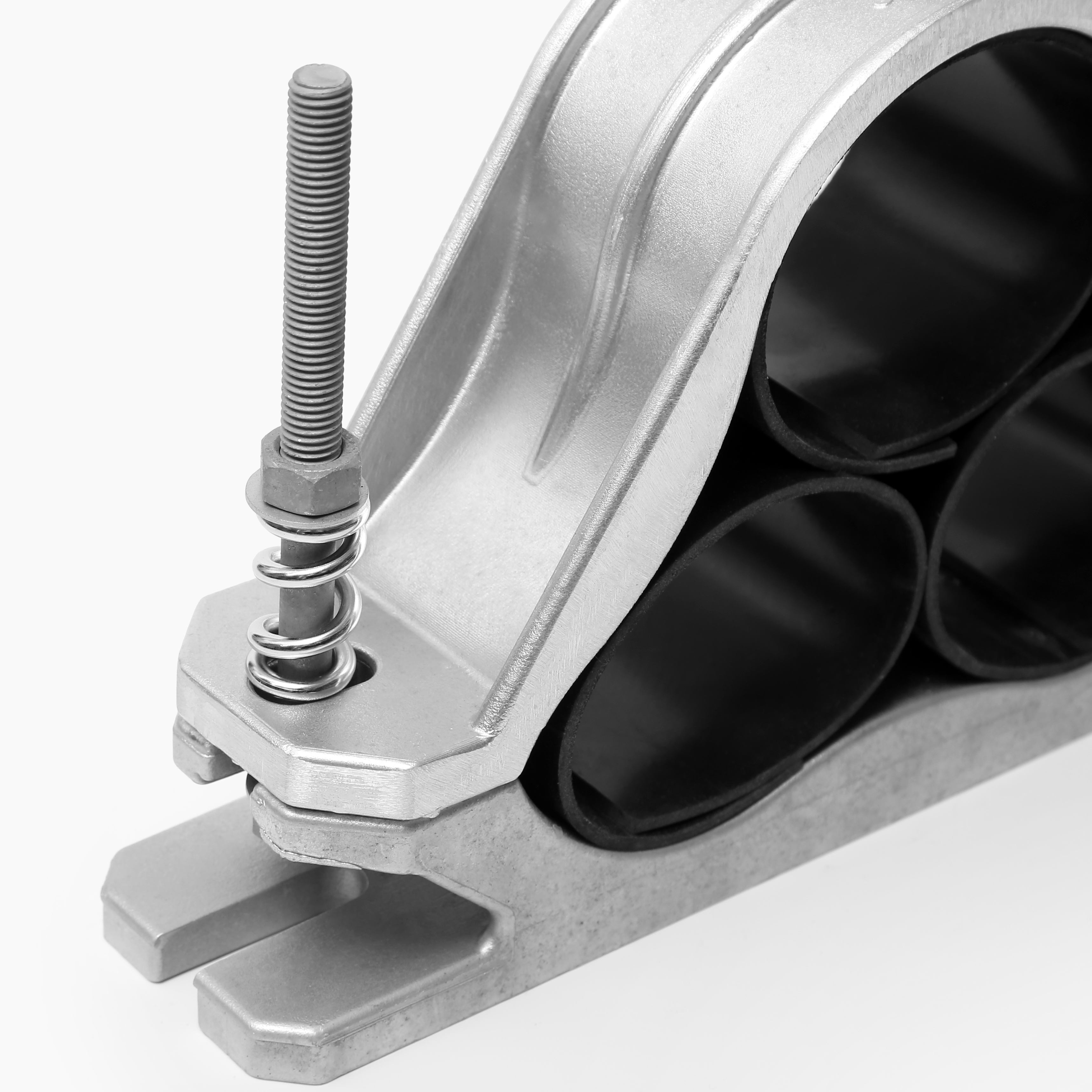 Durable JGPD Single Core Wire Securing Clamps - Aluminum Alloy High Tension Cable Fixation