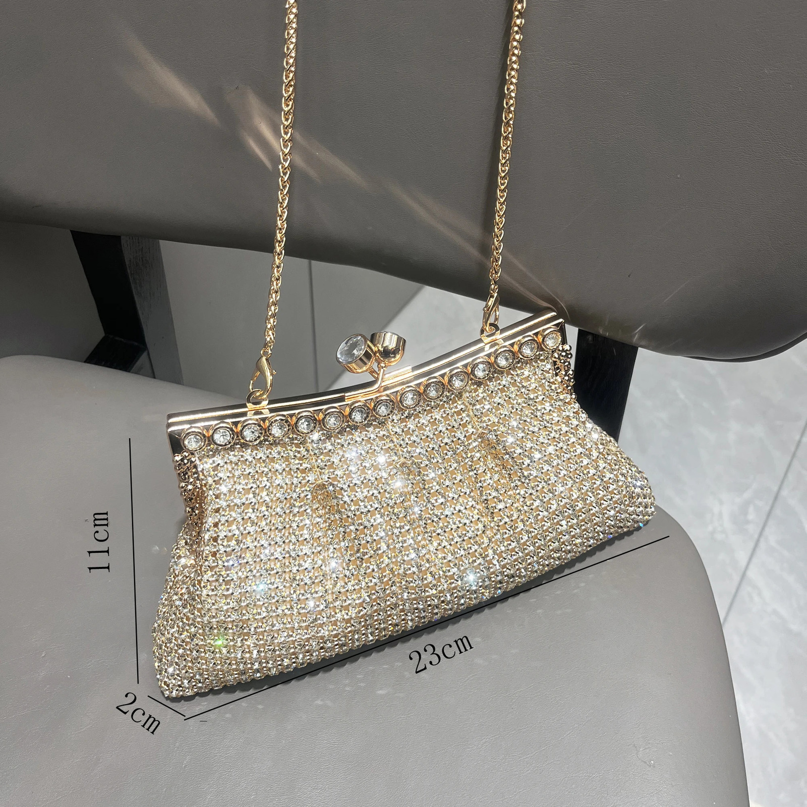 Handle Rhine Stone Evening Clutch Bag Wallet and Handbag y ner Sparkling Crystal Shoulder 250326