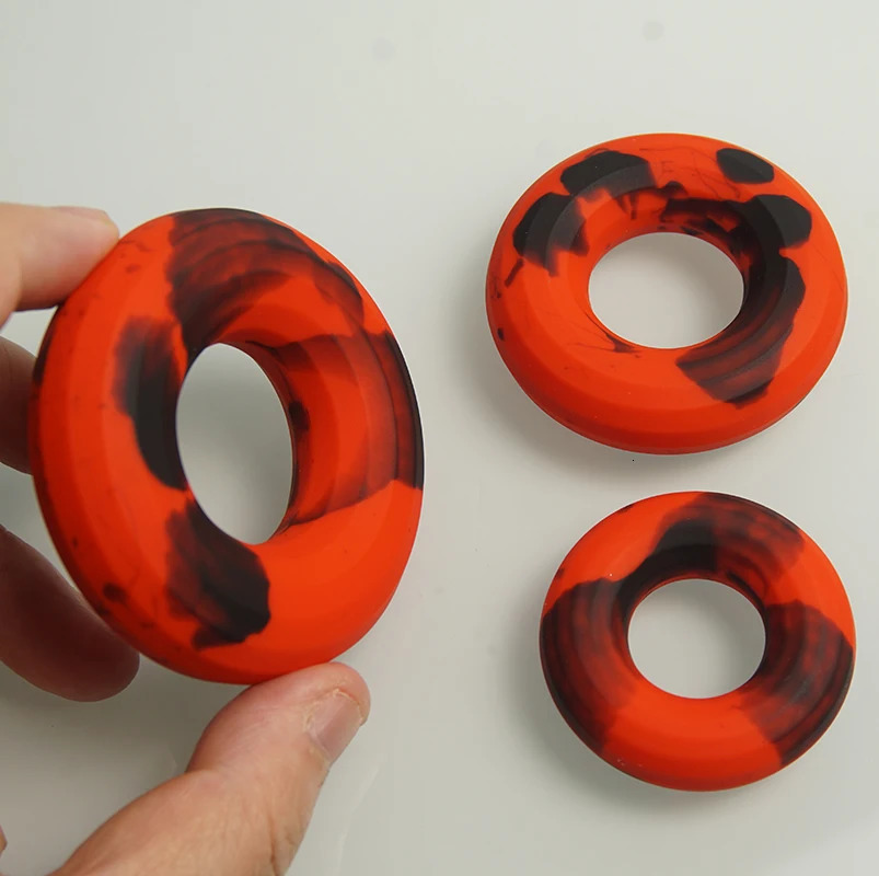 Liquid Silicone Dick Cock RingEjaculation Delay Cockring PenisringSex Toys for MenTesticle Scrotum BondageSemen Lock Rings 250227