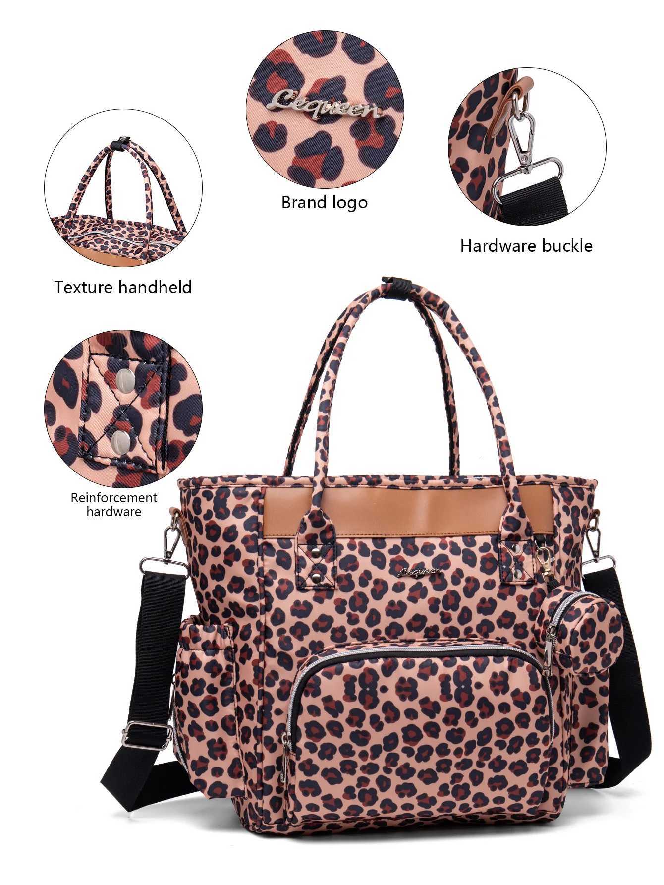 Diaper Bags Large Maternity Bag for Baby Diaper Maternal Mommy Bag Quilted Nappy Maternity Packs Toiletry Labour Luggage Bag Mom Travel Tote Y2502271K