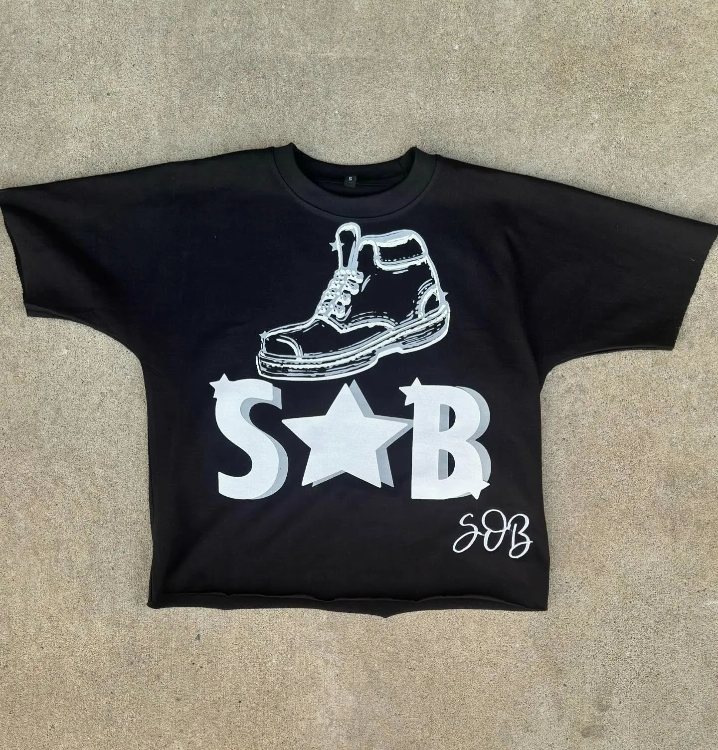 Streetwear Y2K Oversized T Shirt Harajuku Hip Hop Letter Shoes Graphic Print Men Women Gothic Cotton Tops Clothing 250226