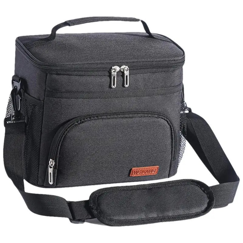 Ship from US Leakproof Cooler Tote Bags Large Capacity Bag Lunch Containers For Adults Reusable Box 250227FBB