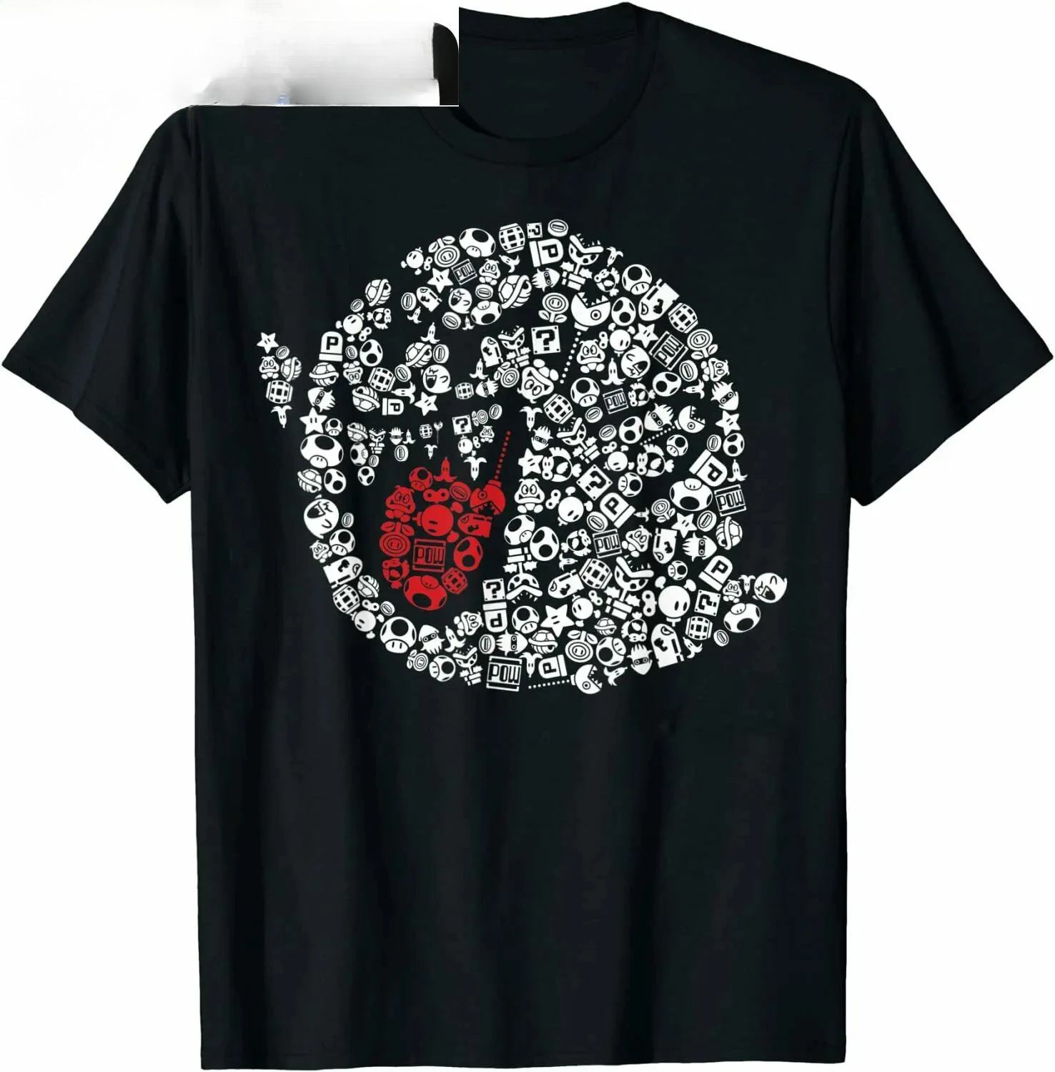 Portrait Pattern 100% Cotton T-shirt Summer Designer T-shirt Round Neck Short Sleeve Men's T-shirt New T-shirt Hip Hop Street Top High Quality