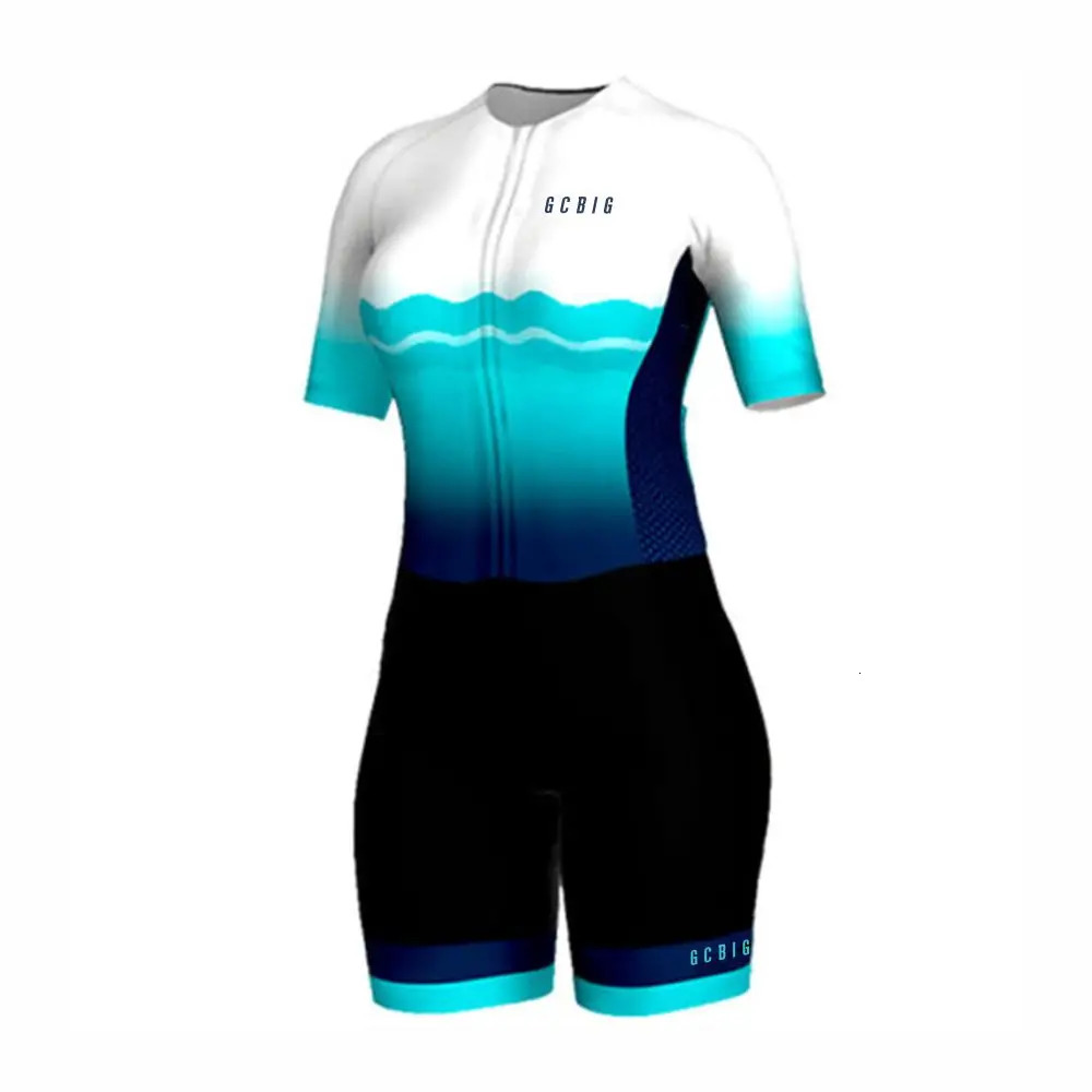 Women Cycling Jersey Triathlon Clothing Tri Suit Skinsuit Conjunto Bike Body Sport Swim Run Jumpsuit Clothing Cycling Men 250227